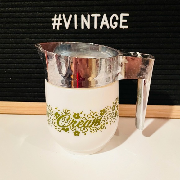 Vintage Gemco Spring Blossom Creamer❤️